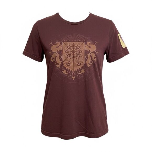 Destiny 2 Moments Of Triumph 2019 Burgundy SS T Shirt Endless Wanderer Large - Picture 1 of 10